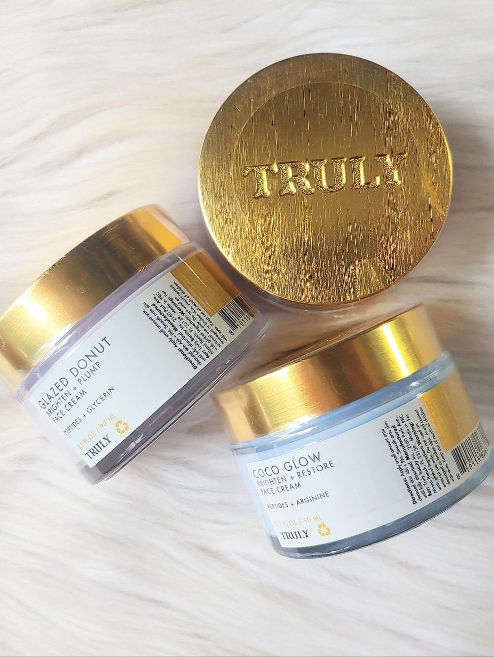 Truly Brightening Clean & Cruelty-Free Skin Creams (3) NEW & sealed clean beauty